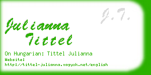 julianna tittel business card